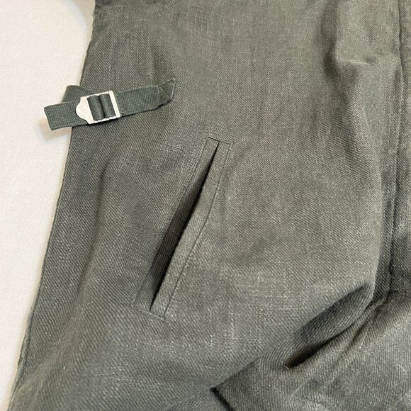 Zara Women's Jacket Button Size Large Utility Jacket Dark Green - Picture 5 of 10